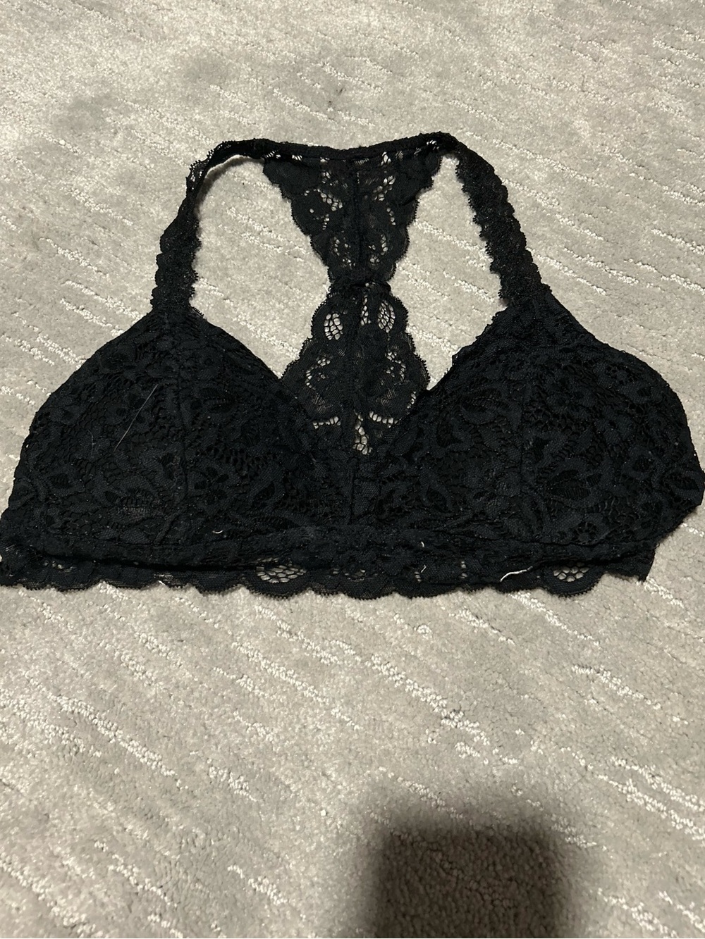 Black Lace Padded Bralette
